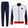 Chaqueta De Entrenamiento Trajes Paris Saint-Germain 2024-25 Blanca - Hombre